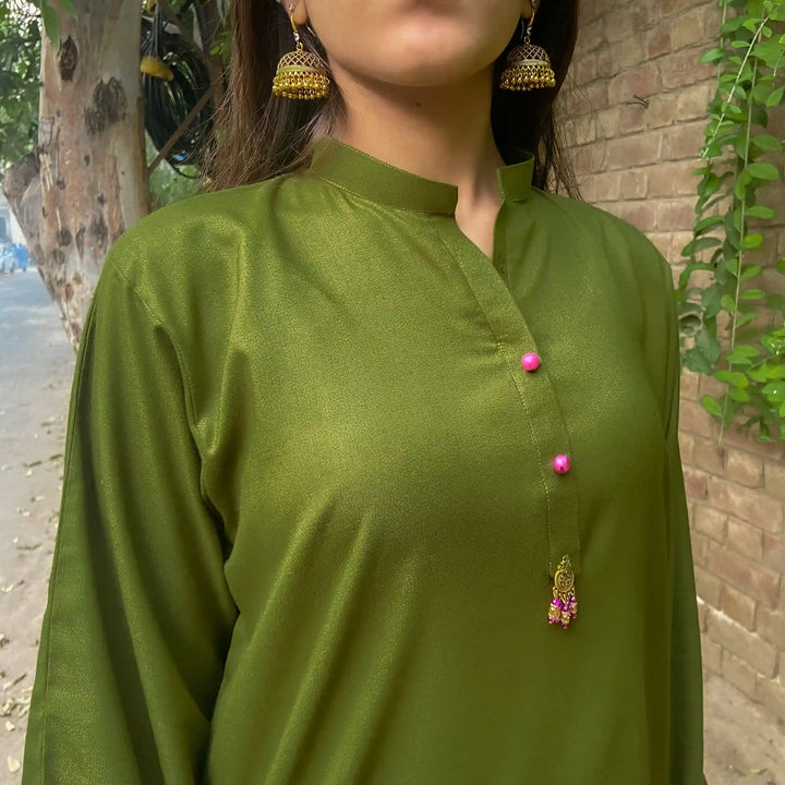 Olive Green Two Piece image 1