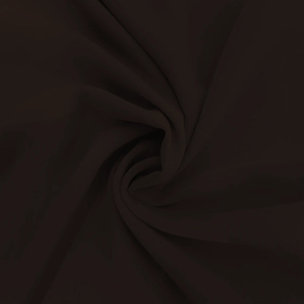 Black Chocolate Georgette Hijab image 0