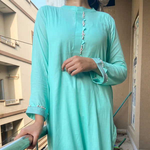 Aqua Lawn Shirt image 0